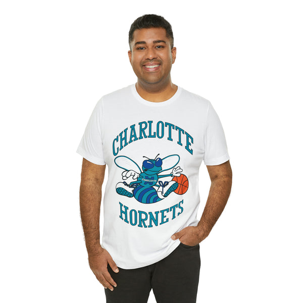 Vintage Charlotte Hornets Short Sleeve T-shirt – Twenty Third Store