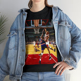 "Pippen Dunks On Ewing" Short Sleeve Tee