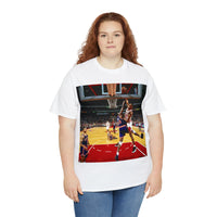 "Pippen Dunks On Ewing" Short Sleeve Tee