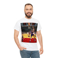 "Pippen Dunks On Ewing" Short Sleeve Tee