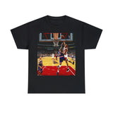 "Pippen Dunks On Ewing" Short Sleeve Tee