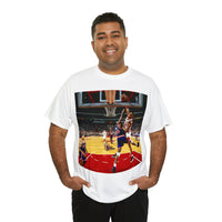 "Pippen Dunks On Ewing" Short Sleeve Tee